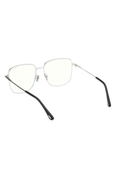Tom Ford 56mm Square Optical Glasses In Pattern