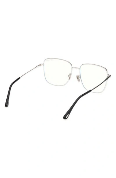 Tom Ford 56mm Square Optical Glasses In Pattern
