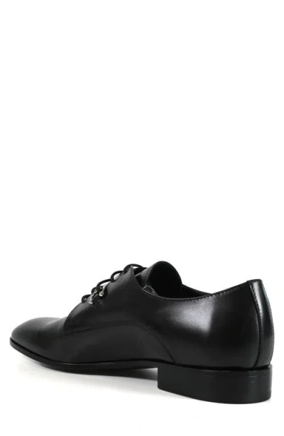 John Richmond Plain Toe Derby In Black