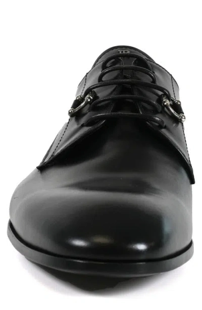 John Richmond Plain Toe Derby In Black