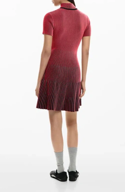 Desigual Stripe Minidress In Multi