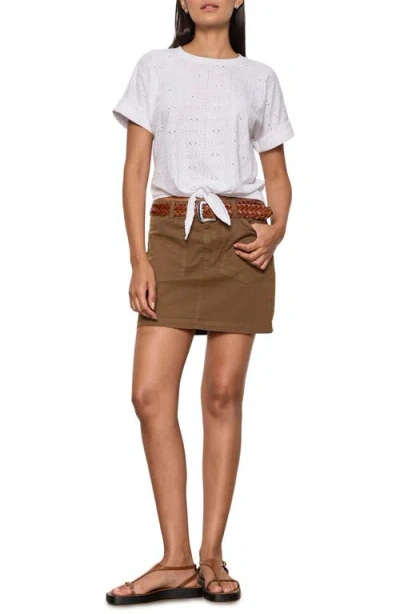 Sanctuary Routine Miniskirt In Brown