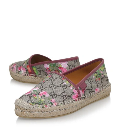 Shop Gucci Logo Bloom Espadrilles