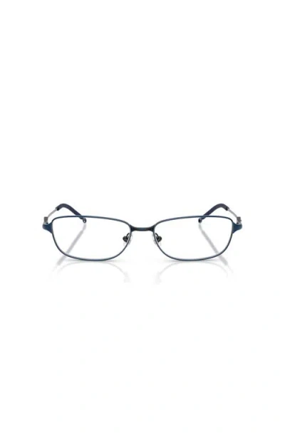 Diesel ® 56mm Rectangle Optical Glasses In Black