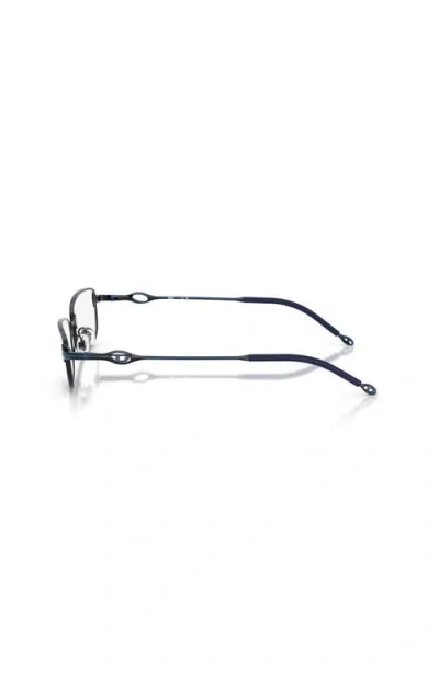 Diesel ® 56mm Rectangle Optical Glasses In Black