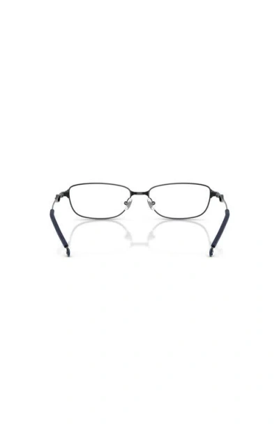 Diesel ® 56mm Rectangle Optical Glasses In Black