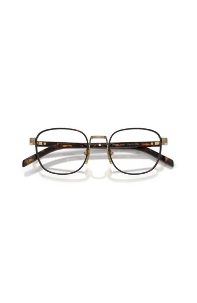 Prada 50mm Phantos Optical Glasses In Black