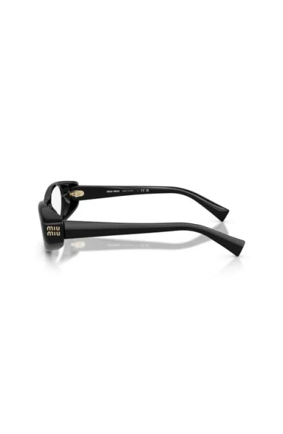 Miu Miu 55mm Oval Optical Glasses In Pattern