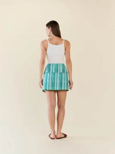 Eddy Sam Skort X Charli Evans In Blue