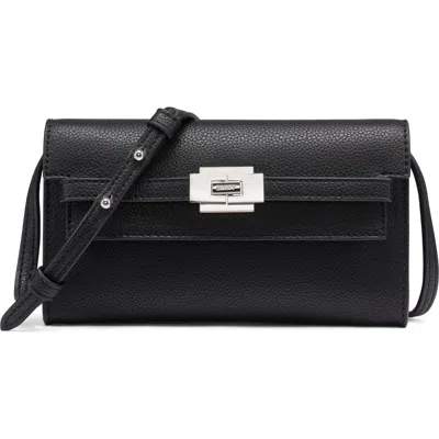 Dkny Bryar Wallet On A String In Black