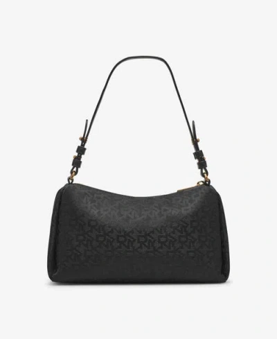 Dkny Remy Top Zip Shoulder Bag In Black