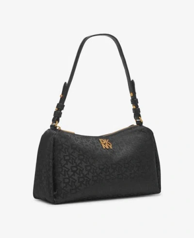 Dkny Remy Top Zip Shoulder Bag In Black