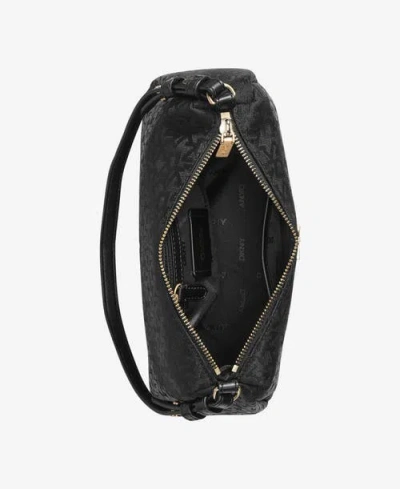 Dkny Remy Top Zip Shoulder Bag In Black