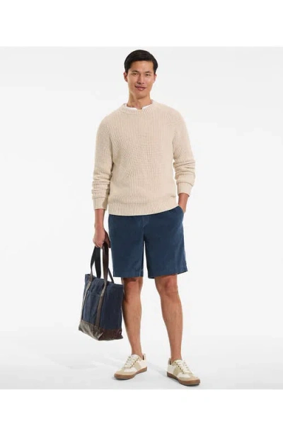 Lands' End 9" Pull On Deck Shorts In Blue