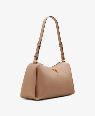 Dkny Remy Top Zip Shoulder Bag In Cappucino