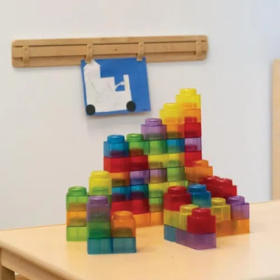 Kaplan Early Learning Translucent Soft Blocks In Multi