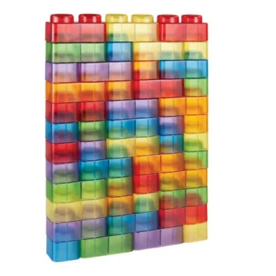 Kaplan Early Learning Translucent Soft Blocks In Multi