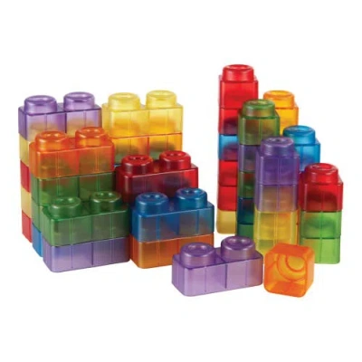 Kaplan Early Learning Translucent Soft Blocks In Multi