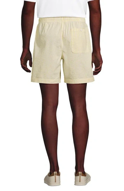 Lands' End 7" Deck Short In Neutral