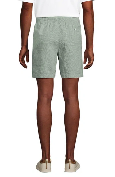Lands' End 7" Deck Short In Green