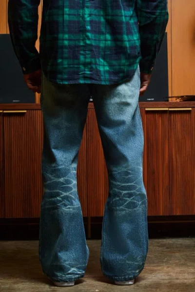 Saint Perry Devani Westside Flare Denim In Blue