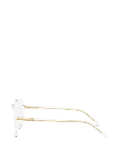 Dolce & Gabbana Square-frame Glasses In White
