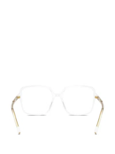 Dolce & Gabbana Square-frame Glasses In White