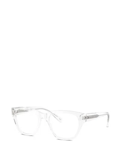 Diesel Cat-eye Frame Glasses In White