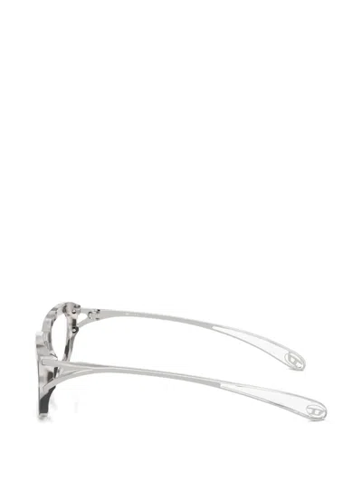 Diesel Rectangle-frame Glasses In Black