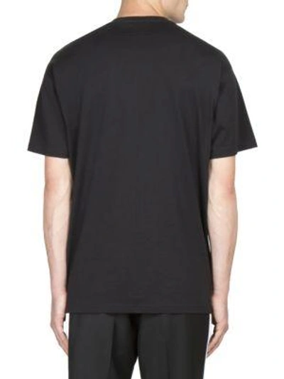 Shop Givenchy Real Eyes Tee In Black