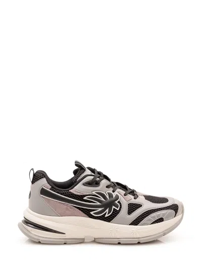 Palm Angels Painted Runner Sneakers In Multi