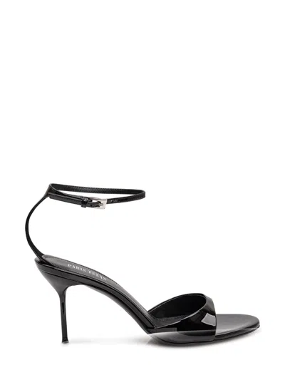 Paris Texas Lidia Sandal 90 Sandals In Black Patent Leather