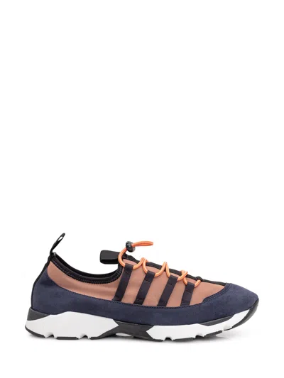 Marni Sneakers Mesh Panels Contrasting Sole Pull Tab In Multi
