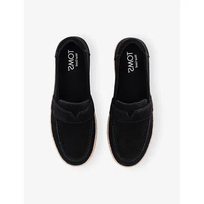 Toms Blakely Espadrille Loafer In Black