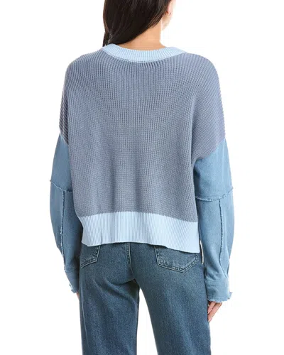 Rd Style Rumer Denim Combo Pullover In Blue
