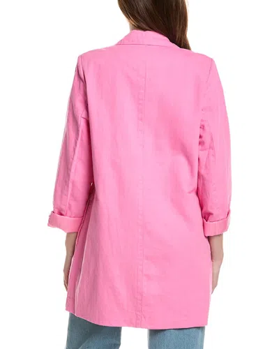 Rolla's Helene Linen-blend Jacket In Pink