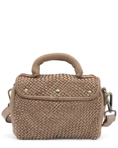 Bolsa Nova Leather Lily Mini Bag In Brown