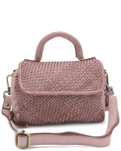 Bolsa Nova Leather Lily Mini Bag In Pink