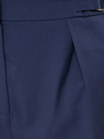Shop Roksanda Loose-fit Cropped Trousers - Blue