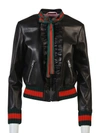 GUCCI Gucci Gucci Ruffle Bomber Jacket,458155XG3241060