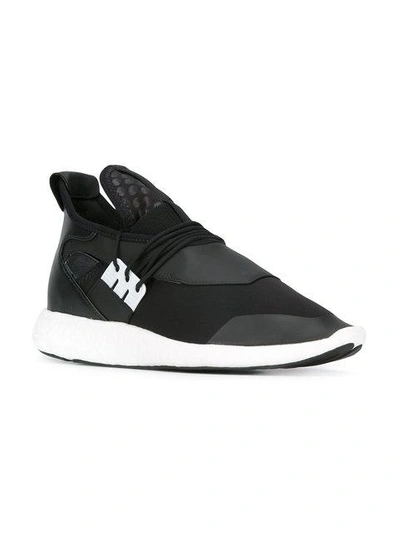 Shop Y-3 Elle Run Sneakers In Black