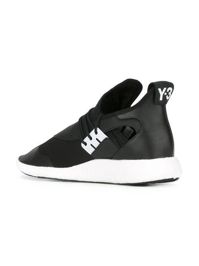 Shop Y-3 Elle Run Sneakers In Black