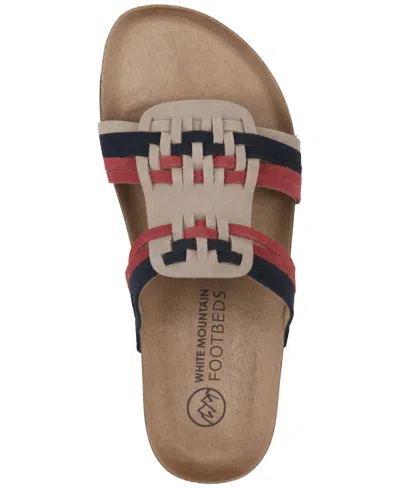 White Mountain Halicore Sandal In Multi