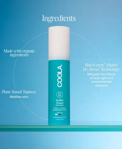 Coola ® Sunblur Primer Sunscreen Spf 50 In Transparent