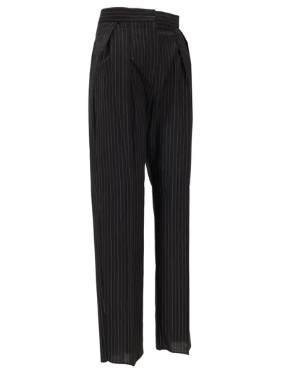 Max Mara Pantalone Lungo In Black