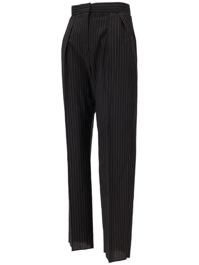 Max Mara Pantalone Lungo In Black