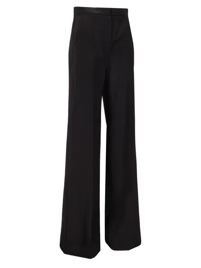 Max Mara Pantalone Lungo In Black