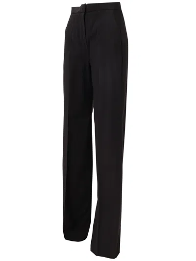 Max Mara Pantalone Lungo In Black