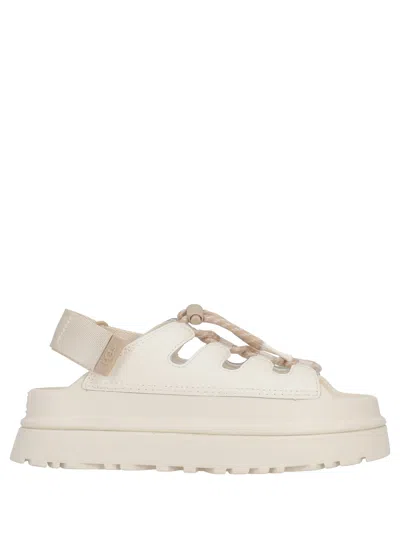 Ugg Goldenglow Toggle Platform Sandals In Neutral