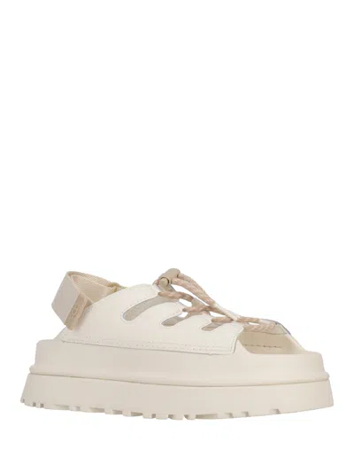 Ugg Goldenglow Toggle Platform Sandals In Neutral